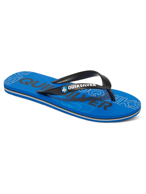quiksilver, Molokai Nitro - Sandalen, BLACK/BLUE/BLACK (xkbk) 0 Molokai Nitro - Sandalen Schwarz AQBL100015 Quiksilver