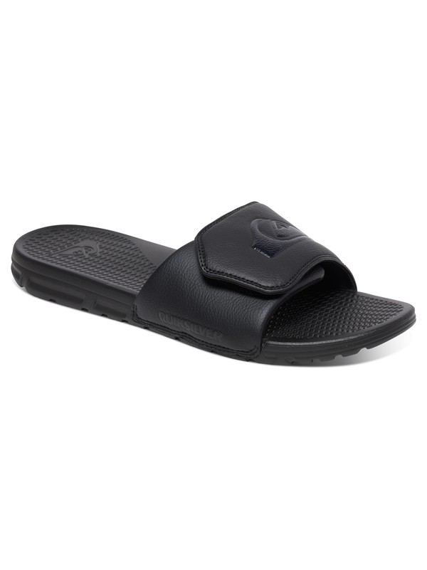 quiksilver, Boy's 8-16 Shoreline Adjust Sliders, SOLID BLACK (sbkm) 0 Boy's 8-16 Shoreline Adjust Sliders Multicolor AQBL100094 Quiksilver