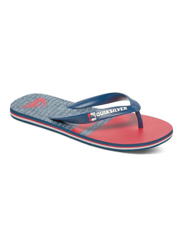 quiksilver, Boys 2-7 Molokai Stomp Sandals, BLUE/RED/BLUE (xbrb) 0 Boys 2-7 Molokai Stomp Sandals AQBL100122 Quiksilver