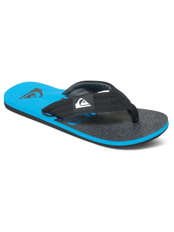 quiksilver, Molokai Layback - Sandals, BLACK/BLUE/GREY (xkbs) 0 Molokai Layback - Sandals AQBL100182 Quiksilver