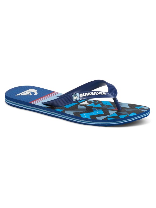 quiksilver, Molokai Slab Lapu - Flip-Flops for Boys, BLUE/BLUE/BLUE (xbbb) 0 Molokai Slab Lapu - Flip-Flops for Boys AQBL100199 Quiksilver