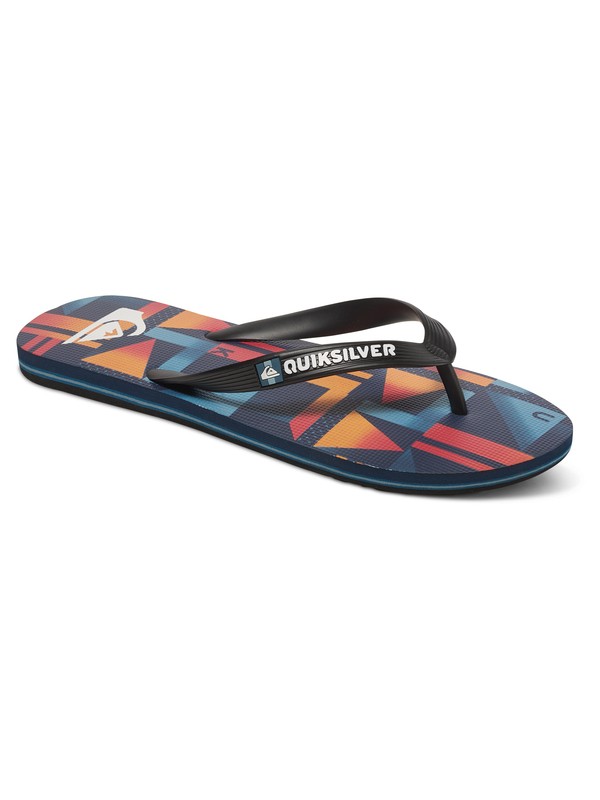 quiksilver, Molokai - Sandalen, BLACK/RED/BLACK (xkrk) 0 Molokai - Sandalen Schwarz AQBL100200 Quiksilver