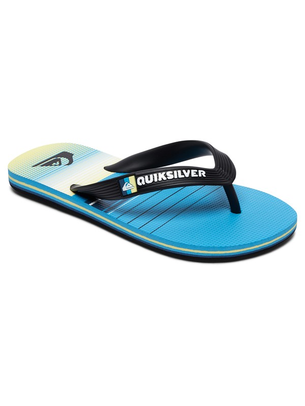 quiksilver, Chancletas Swell Vision Molokai, BLACK/BLUE/BLUE (xkbb) 0 Chancletas Swell Vision Molokai AQBL100273 Quiksilver