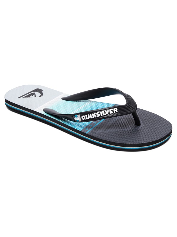 quiksilver, MOLOKAI HIGHLINE SLAB YOUTH, BLACK/BLUE/GREY (xkbs) 0 MOLOKAI HIGHLINE SLAB YOUTH AQBL100292 Quiksilver