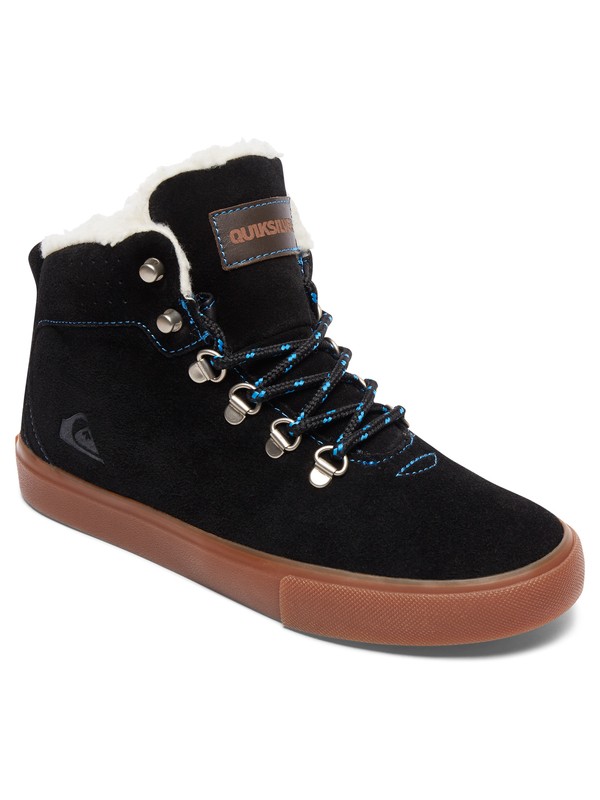 quiksilver, Jax - Mid-Tops für Jungen, BLACK/BLACK/BROWN (xkkc) 0 Jax - Mid-Tops für Jungen AQBS100003 Quiksilver