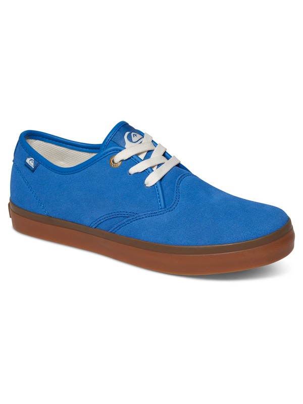 quiksilver, Shorebreak - Suède Schoenen, BLUE/BROWN/BLUE (xbcb) 0 Shorebreak - Suède Schoenen Blue AQBS300014 Quiksilver