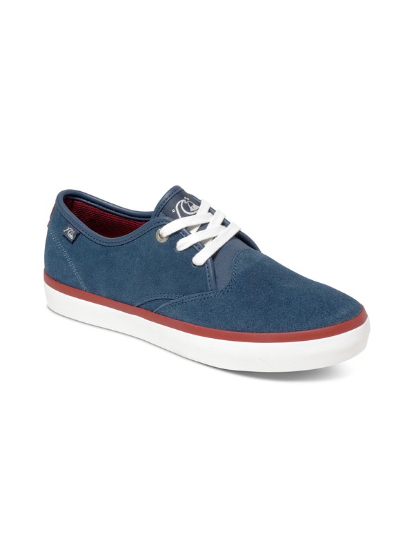 quiksilver, Shorebreak - Chaussures en daim, BLUE/RED/WHITE (xbrw) 0 Shorebreak - Chaussures en daim AQBS300014 Quiksilver