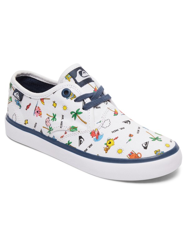 quiksilver, Shorebreak - Schuhe, WHITE/WHITE/BLUE (xwwb) 0 Shorebreak - Schuhe Weiss AQBS300017 Quiksilver