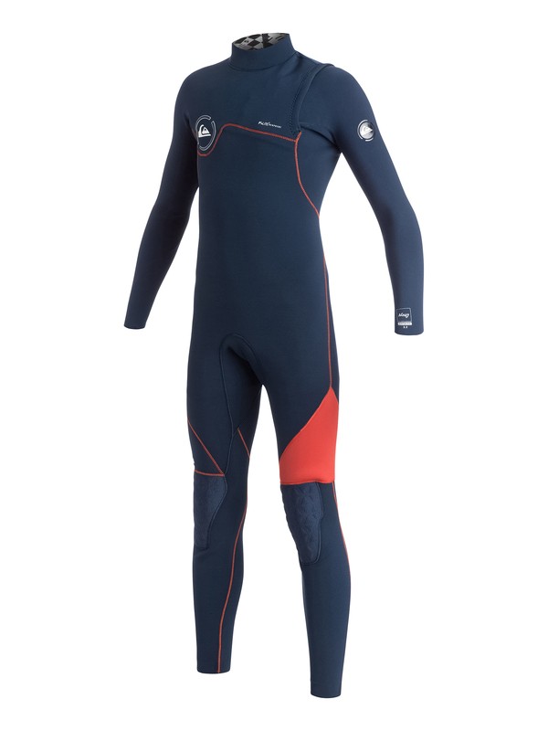 quiksilver, AG47 Zipperless 3/2mm - Traje de surf, INK BLUE/ ORANGE (xkkn) 0 AG47 Zipperless 3/2mm - Traje de surf AQBW103013 Quiksilver