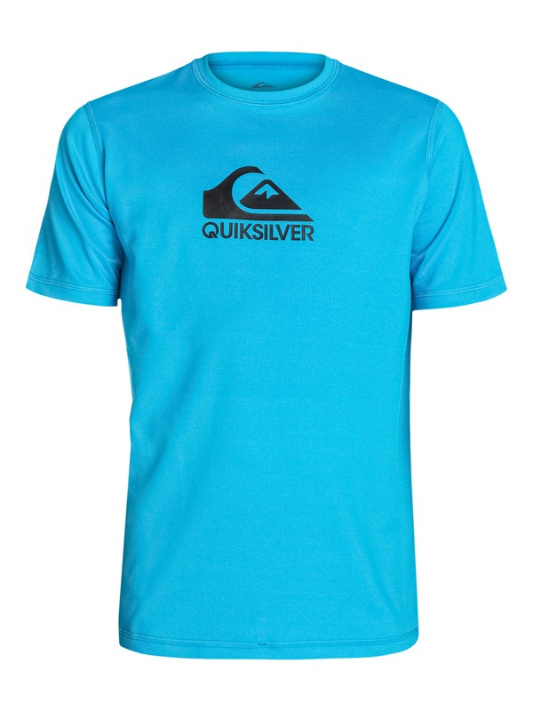 quiksilver, Solid Streak Short Sleeve - Lycra manches courtes, HAWAIIAN OCEAN (bmj0) 0 Solid Streak Short Sleeve - Lycra manches courtes AQBWR03009 Quiksilver