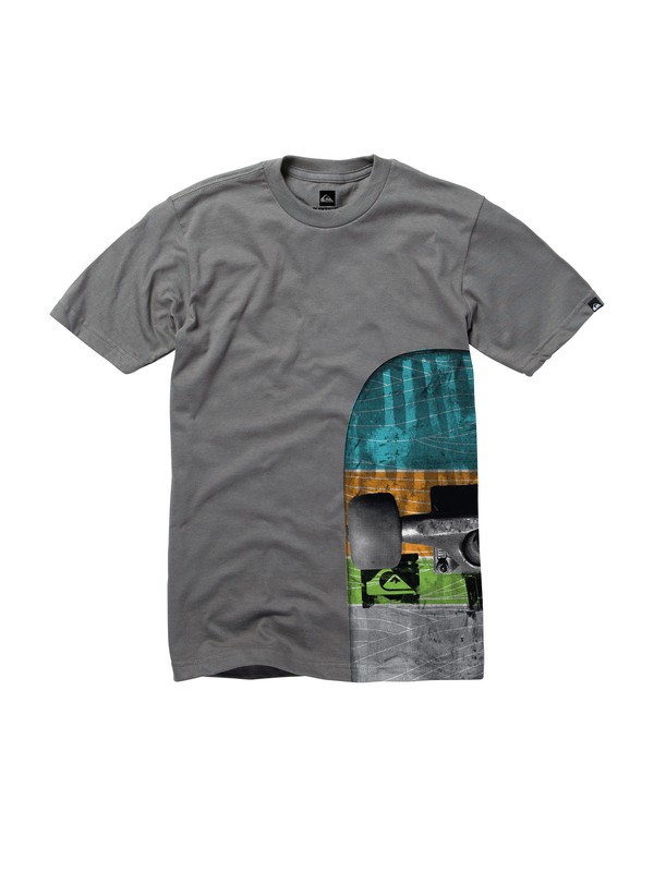 quiksilver, Boys 8-16 Grindtime T-shirt, METAL (kpc0) 0 Boys 8-16 Grindtime T-shirt AQBZT00313 Quiksilver