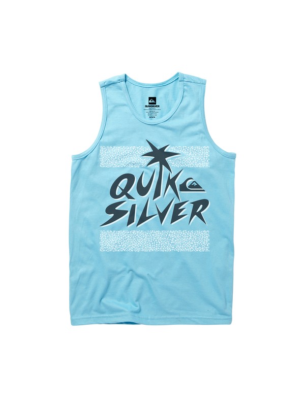 quiksilver, Boys 8-16 Mondo Lizard Tank, LAGOON (bhr0) 0 Boys 8-16 Mondo Lizard Tank AQBZT00426 Quiksilver