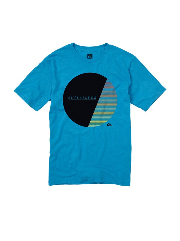 quiksilver, Boys 8-16 Did The Trick T-Shirt, CYAN HEATHER (bmjh) 0 Boys 8-16 Did The Trick T-Shirt AQBZT00429 Quiksilver
