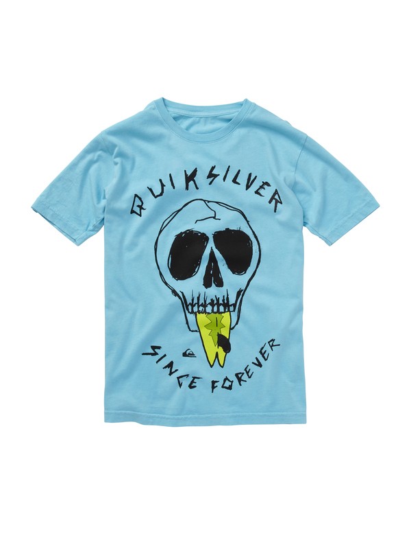 quiksilver, Boys 8-16 Forever T-Shirt, LAGOON (bhr0) 0 Boys 8-16 Forever T-Shirt AQBZT00435 Quiksilver