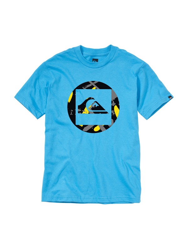quiksilver, Boys 8-16 High Heat T-Shirt, MEDITERRANEAN (bmm0) 0 Boys 8-16 High Heat T-Shirt AQBZT00440 Quiksilver