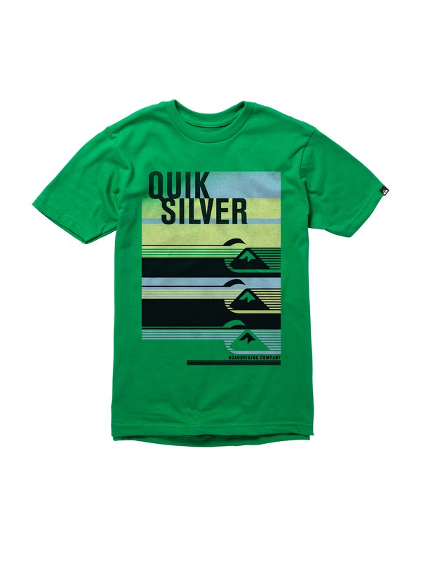 quiksilver, Boys 8-16 Alpha Male T-Shirt, SHAMROCK (grj0) 0 Boys 8-16 Alpha Male T-Shirt AQBZT00444 Quiksilver