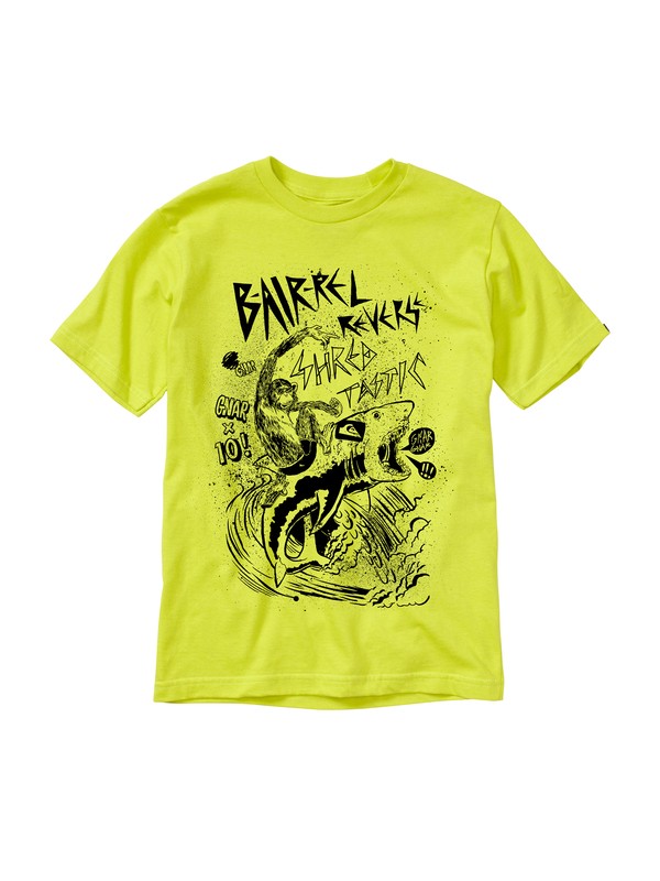 quiksilver, Boys 8-16 Gnar Gnar T-Shirt, CITRIC ACID (ggp0) 0 Boys 8-16 Gnar Gnar T-Shirt AQBZT00446 Quiksilver