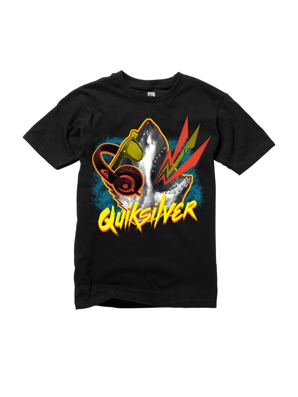 quiksilver, Boys 8-16 Party Shark T-Shirt, BLACK (kvj0) 0 Boys 8-16 Party Shark T-Shirt AQBZT00451 Quiksilver