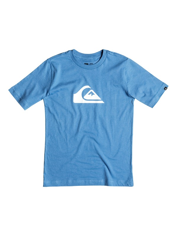 quiksilver, Boy's 8-16 Mountain & Wave Logo Tee, STAR SAPPHIRE (bnj0) 0 Boy's 8-16 Mountain & Wave Logo Tee AQBZT03038 Quiksilver