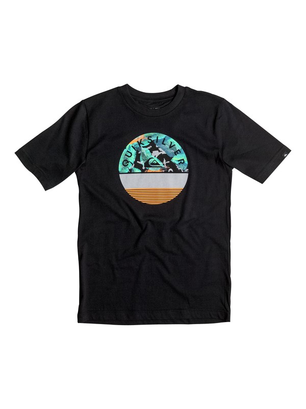 quiksilver, Extinguished - T-Shirt, BLACK (kvj0) 0 Extinguished - T-Shirt AQBZT03061 Quiksilver