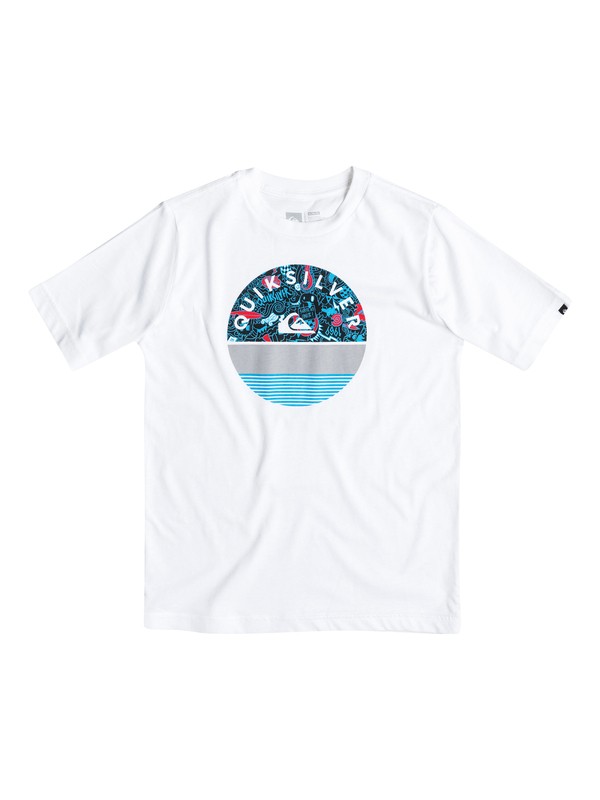 quiksilver, Boys 8-16 Extinguished Tee, WHITE (wbb0) 0 Boys 8-16 Extinguished Tee AQBZT03062 Quiksilver