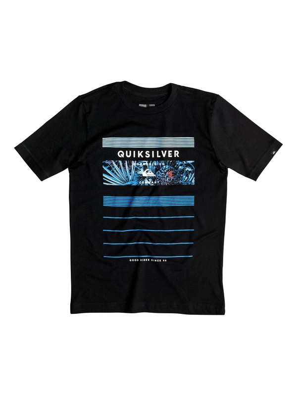 quiksilver, Boy's 8-16 Stringer Tee, BLACK (kvj0) 0 Boy's 8-16 Stringer Tee AQBZT03086 Quiksilver