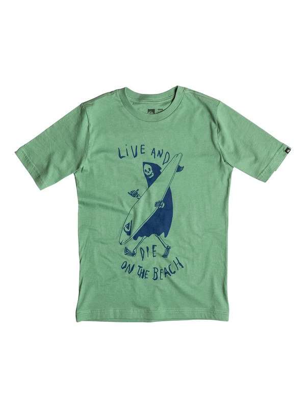 quiksilver, Boy's 8-16 Hehe Tee, DARK IVY (gnd0) 0 Boy's 8-16 Hehe Tee AQBZT03091 Quiksilver