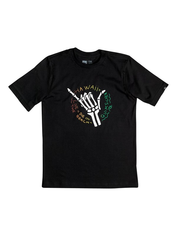 quiksilver, Boy's 8-16 Shaka Bruddah Tee, BLACK (kvj0) 0 Boy's 8-16 Shaka Bruddah Tee AQBZT03103 Quiksilver