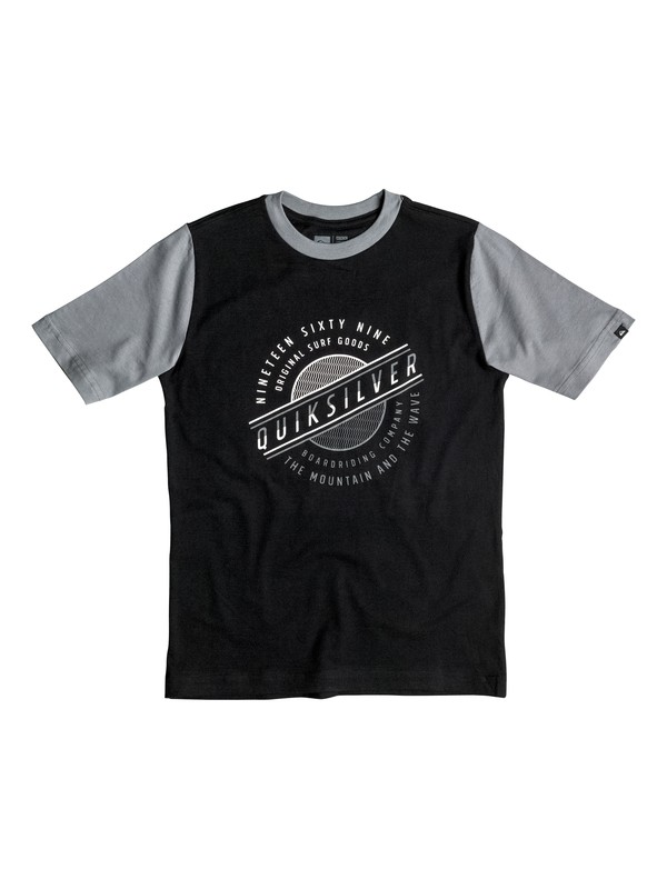 quiksilver, Boy's 8-16 Full Moon Tee, BLACK (kvj0) 0 Boy's 8-16 Full Moon Tee AQBZT03106 Quiksilver