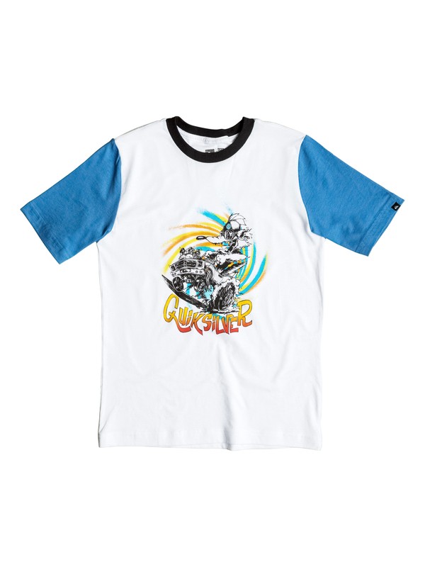 Deep On The Beach - T-Shirt AQBZT03108 0 Boy's 8-16 Deep On The Beach Tee AQBZT03108 Quiksilver