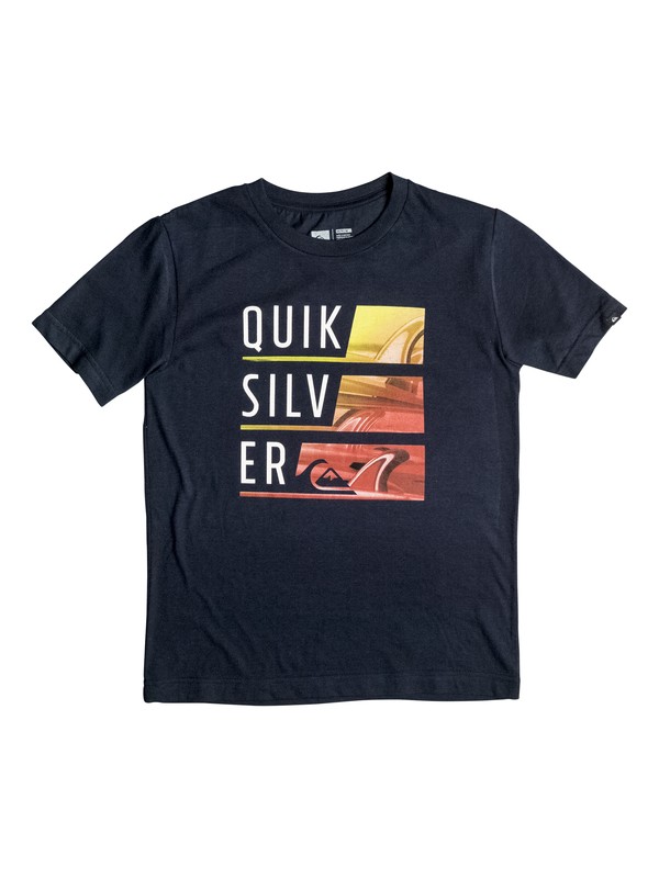 quiksilver, Word Up - T-Shirt, NAVY BLAZER (byj0) 0 Word Up - T-Shirt AQBZT03131 Quiksilver