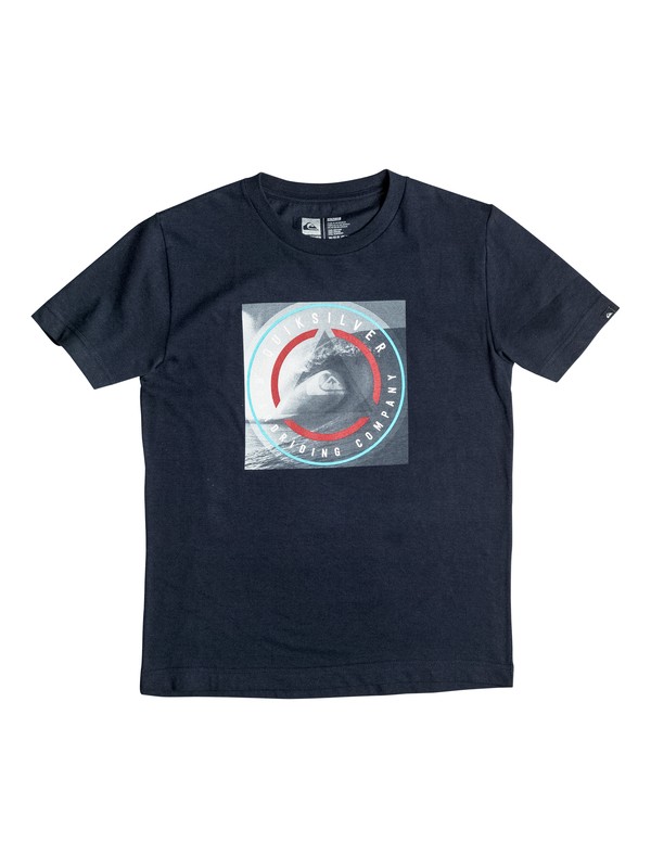 quiksilver, Boys 8-16 Plaid The Surf T-Shirt, NAVY BLAZER (byj0) 0 Boys 8-16 Plaid The Surf T-Shirt AQBZT03135 Quiksilver