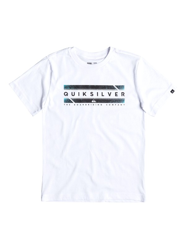 quiksilver, Boy's 8-16 In Da Box Tee, WHITE (wbb0) 0 Boy's 8-16 In Da Box Tee AQBZT03146 Quiksilver