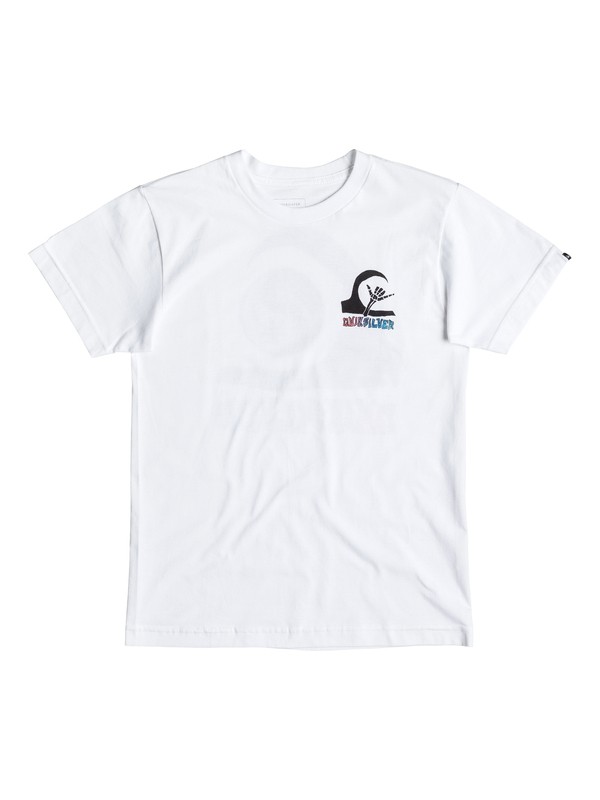 quiksilver, Niños 8-16 Camiseta Dark Side, WHITE (wbb0) 0 Niños 8-16 Camiseta Dark Side AQBZT03168 Quiksilver