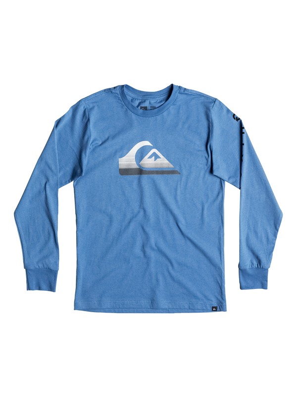 quiksilver, Boy's 8-16 Milk Money Long Sleeve Tee, STAR SAPPHIRE (bnj0) 0 Boy's 8-16 Milk Money Long Sleeve Tee AQBZT03175 Quiksilver