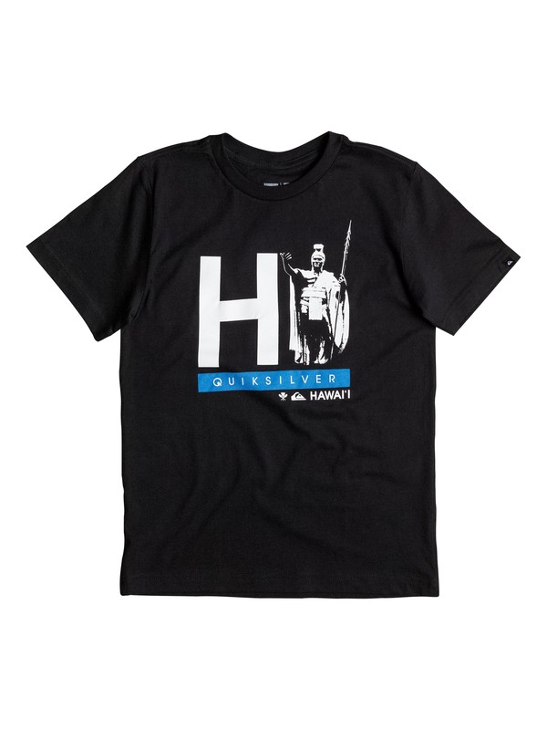quiksilver, Boy's 8-16 Hi King Tee, BLACK (kvj0) 0 Boy's 8-16 Hi King Tee AQBZT03179 Quiksilver
