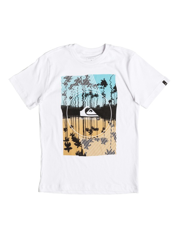 quiksilver, Mirror - T-Shirt, WHITE (wbb0) 0 Mirror - T-Shirt AQBZT03190 Quiksilver