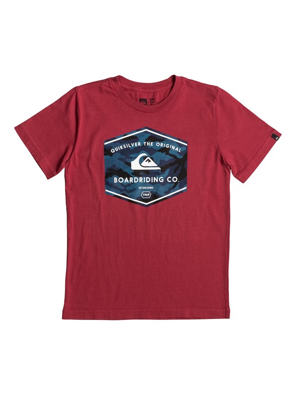 quiksilver, The Og Dos - T-Shirt, CHILI PEPPER (rrd0) 0 The Og Dos - T-Shirt AQBZT03211 Quiksilver