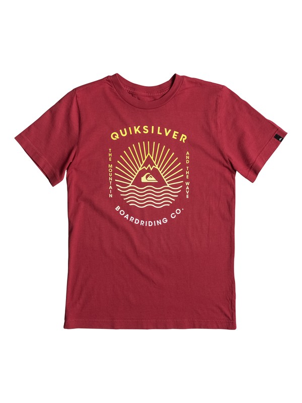 quiksilver, The MTW - T-Shirt, CHILI PEPPER (rrd0) 0 The MTW - T-Shirt AQBZT03218 Quiksilver