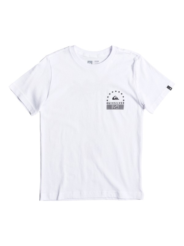 PEACE PALMS YOUTH BT0 AQBZT03221 0 Boy's 8-16 Peace Palms Tee AQBZT03221 Quiksilver