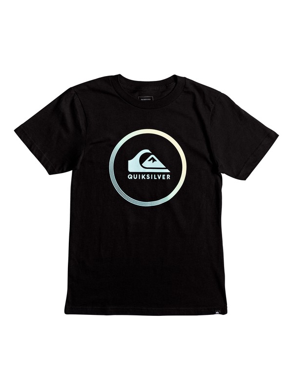 quiksilver, Boy's 8-16 Active Logo Tee, BLACK (kvj0) 0 Boy's 8-16 Active Logo Tee AQBZT03232 Quiksilver