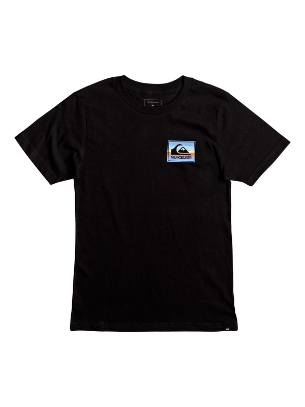 quiksilver, Boy's 8-16 Box Spray Tee, BLACK (kvj0) 0 Boy's 8-16 Box Spray Tee AQBZT03233 Quiksilver