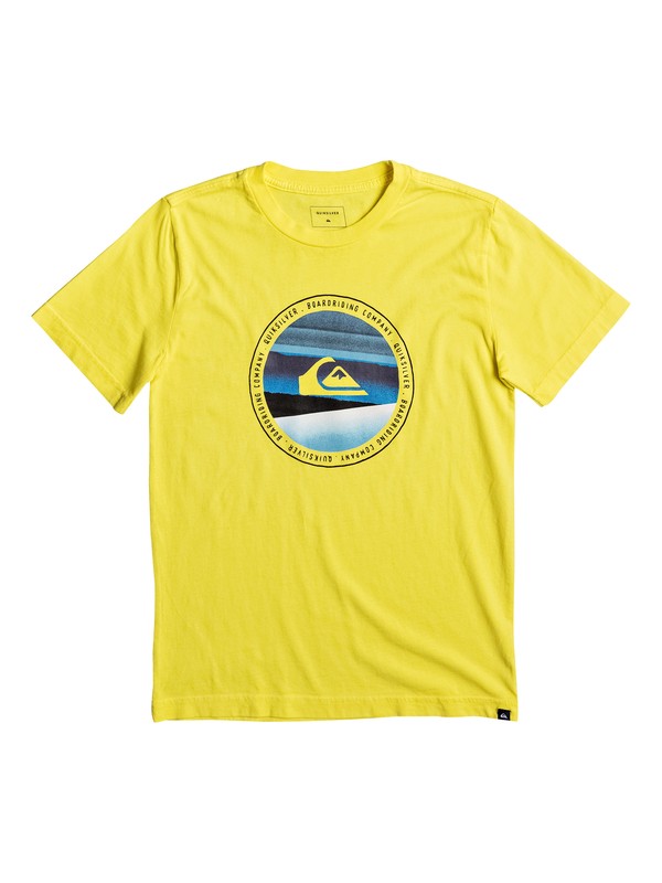 quiksilver, Boy's 8-16 Last Tree Tee, BUTTERCUP (ygp0) 0 Boy's 8-16 Last Tree Tee AQBZT03236 Quiksilver