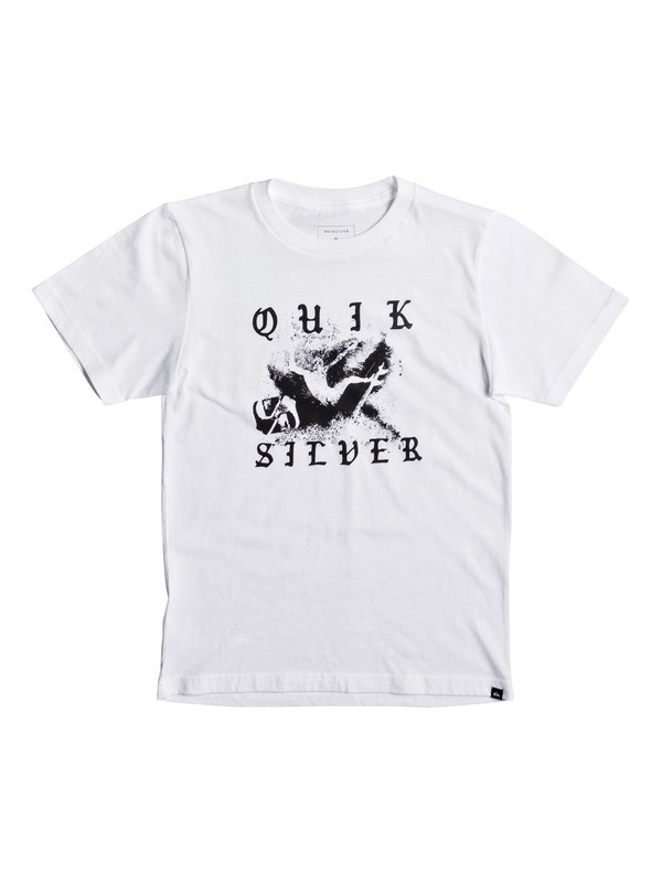 quiksilver, Boy's 8-16 Surf 173 Tee, WHITE (wbb0) 0 Boy's 8-16 Surf 173 Tee White AQBZT03291 Quiksilver