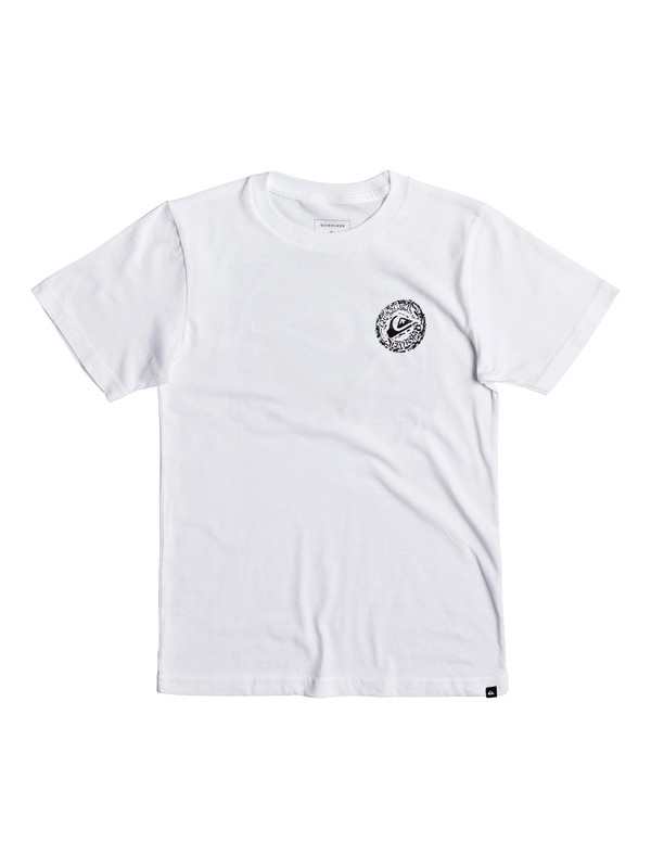 quiksilver, Boy's 8-16 Elevens Tee, WHITE (wbb0) 0 Boy's 8-16 Elevens Tee AQBZT03294 Quiksilver