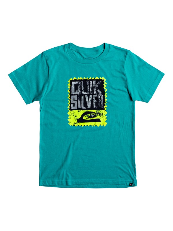 quiksilver, Boy's 8-16 Awaken The Vibes Tee, VIRIDIAN GREEN (bhf0) 0 Boy's 8-16 Awaken The Vibes Tee AQBZT03296 Quiksilver