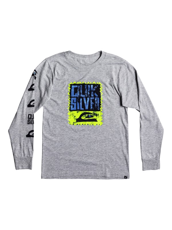 quiksilver, Boy's 8-16 Awaken The Vibe Long Sleeve Tee, ATHLETIC HEATHER (sgrh) 0 Boy's 8-16 Awaken The Vibe Long Sleeve Tee AQBZT03308 Quiksilver