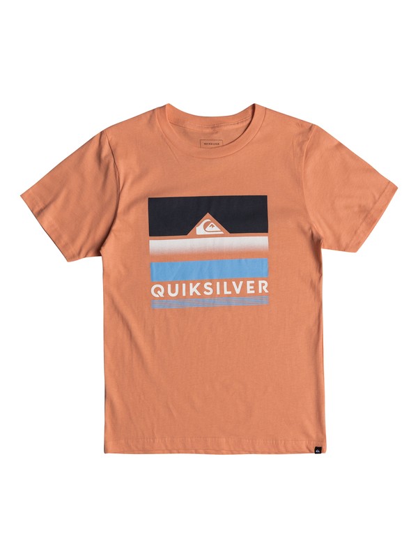 quiksilver, Boy's 8-16 Loud Places Tee, CADMIUM ORANGE (nhj0) 0 Boy's 8-16 Loud Places Tee AQBZT03323 Quiksilver