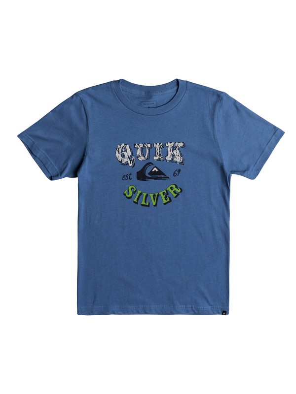 quiksilver, Boy's 8-16 Patiu Pia Tee, BRIGHT COBALT (bpc0) 0 Boy's 8-16 Patiu Pia Tee AQBZT03325 Quiksilver