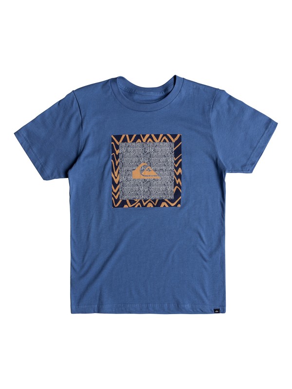 quiksilver, Boy's 8-16 Nano Spano Tee, BRIGHT COBALT (bpc0) 0 Boy's 8-16 Nano Spano Tee AQBZT03326 Quiksilver